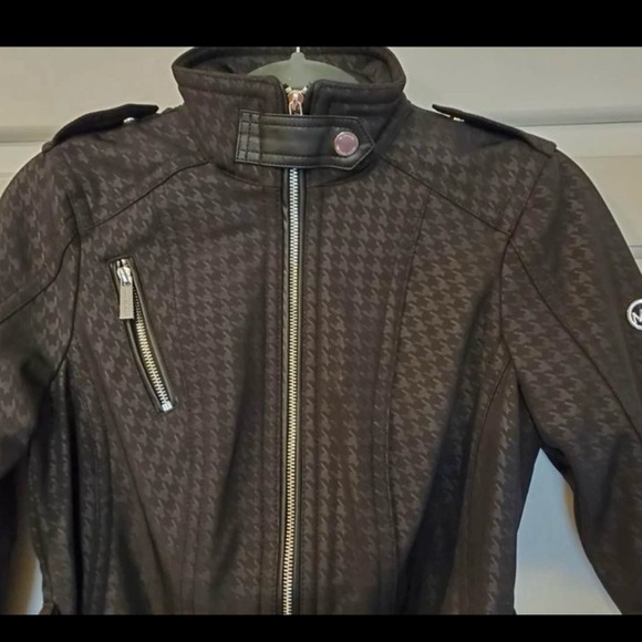 MICHAEL MK Faux Leather
Belted Jacket - Picture 5 of 5